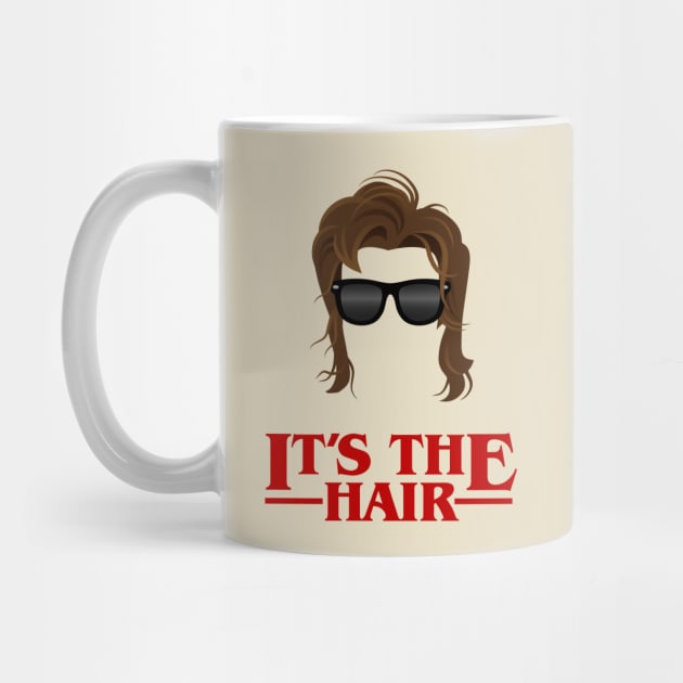 Stranger Things It's the Hair by designedbygeeks